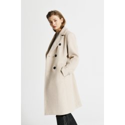 Helena Coat - Dark Cream - Beige 